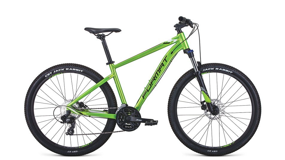 Велосипед 27.5" Format 1415 (M"), зелёный, сезон 20-21г.