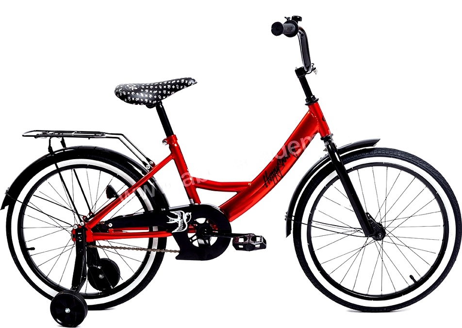 Велосипед 20" City Ride HappySunday красный  (в коробке)