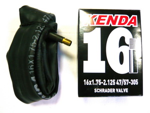 Kenda велокамера 16"х1.75/2.125 (305-47/57) 0.87мм A/V-33мм (511303)