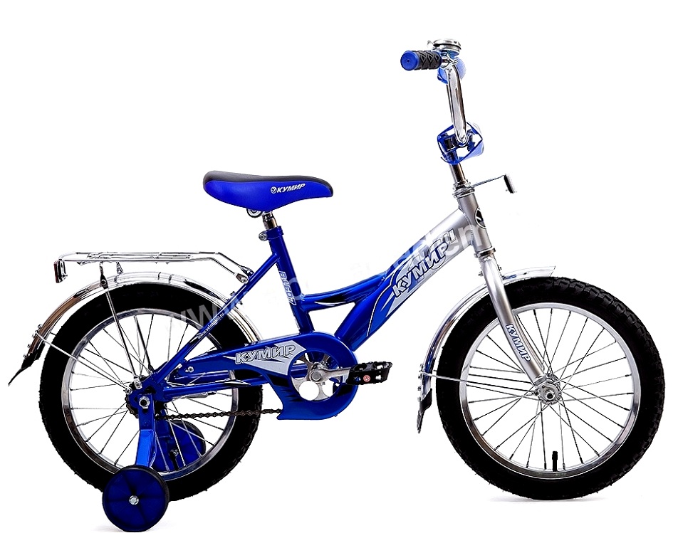 Велосипед 16" Кумир В1607 голубой